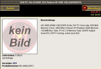 XFX HD 4890